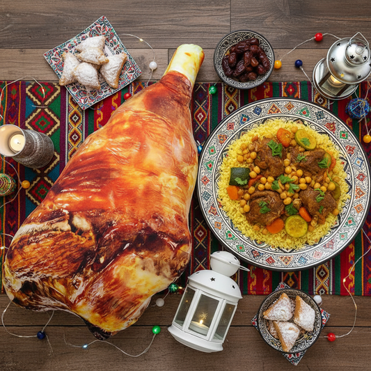 🍗😱 وسادة فخذ الشواء الملكية — الضيف اللي ما يتوقعوش!